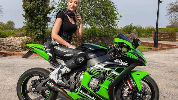 Zoe Turner Kawasaki ZX10R